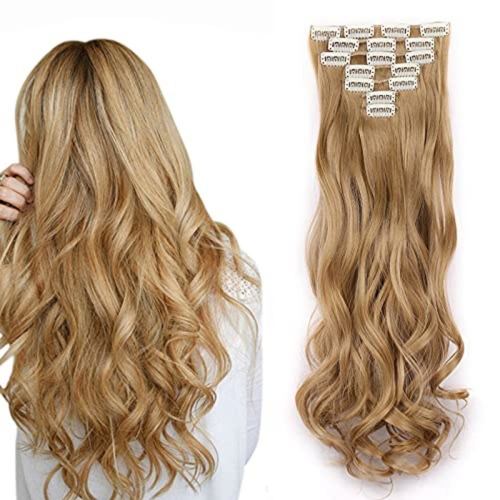 Aidan's Clip in Hair Extensions Blonde